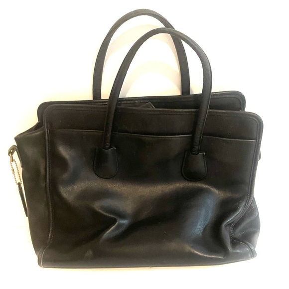 Coach vintage black bag. - Picture 6 of 7